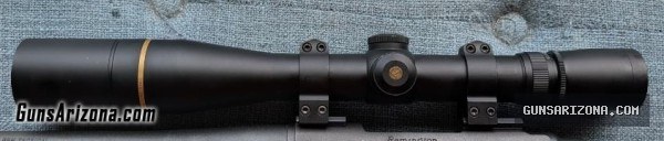 Leupold VX-III 4.5-14 Long Range Scope, Side Focus, Varmint Hunter Reticle. 30mm tube w/sun shade.