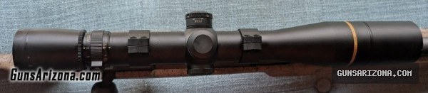 Leupold VX-III 4.5-14 Long Range Scope, Side Focus, Varmint Hunter Reticle. 30mm tube w/sun shade.