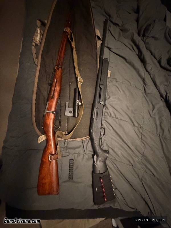 Mosin nagant and 12g