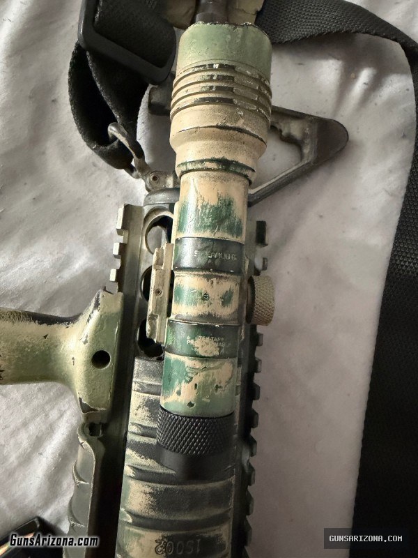 AR-15 with ammo