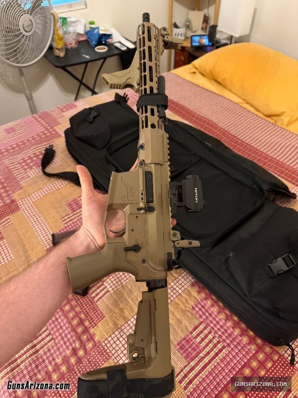 AR-9 with upgrades (suppressor ready) aero precision