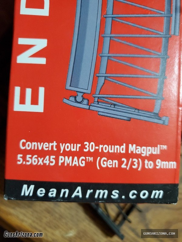 Mean Arms 9mm Ejectored EndoMag Pmag - 3 Pack 2100769 Color: Black