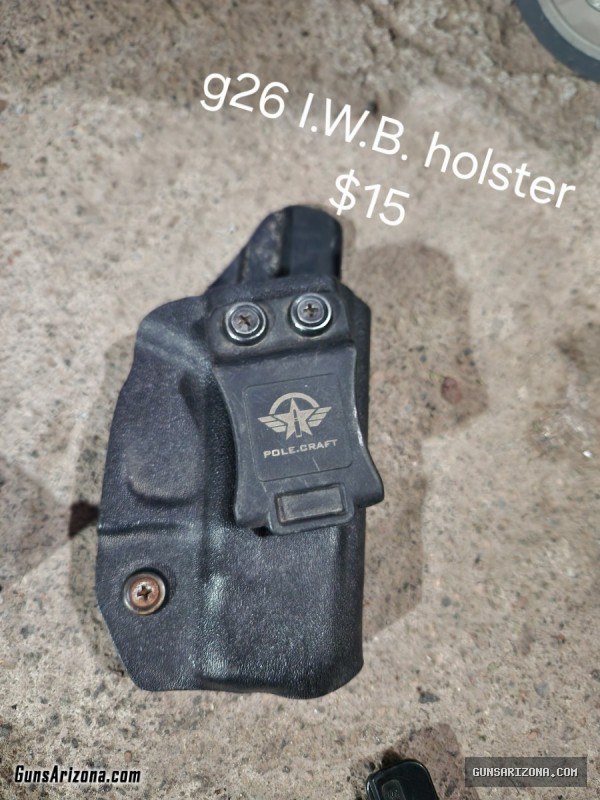 Mags, holster and scope