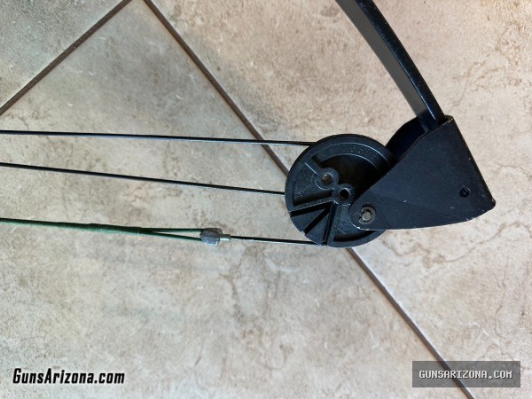 Bear compound bow, black mag model