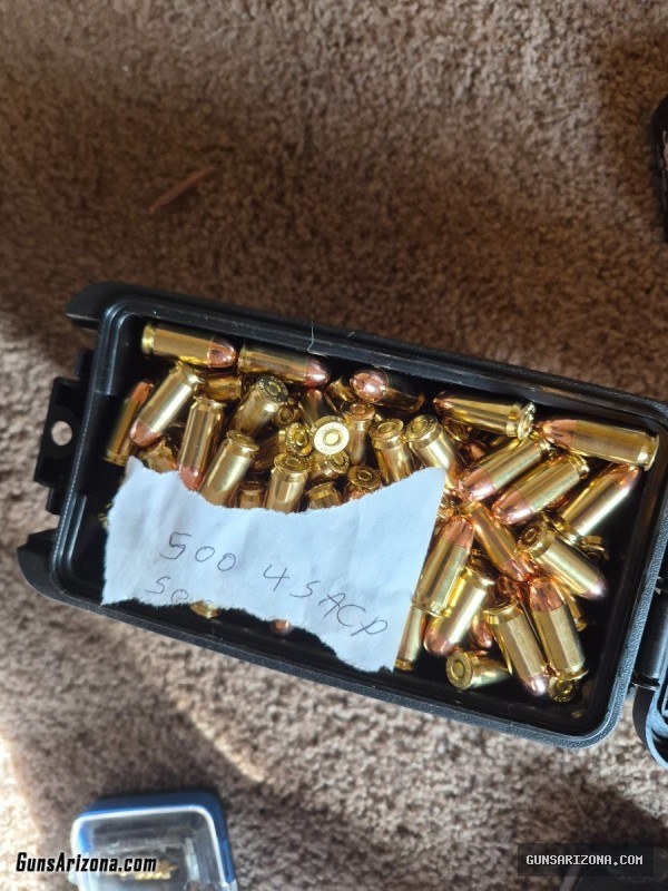 Ammo 223 9mm 45acp