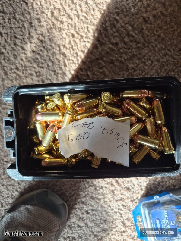 Ammo 223 9mm 45acp