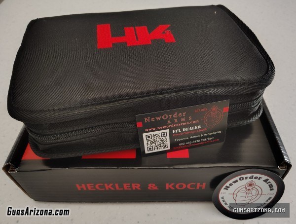 H&K VP9 LE 9mm 20rd/17rd Mags Holosun Grn Dot Optic Hard Case