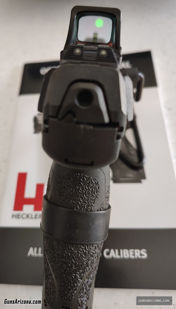 H&K VP9 LE 9mm 20rd/17rd Mags Holosun Grn Dot Optic Hard Case