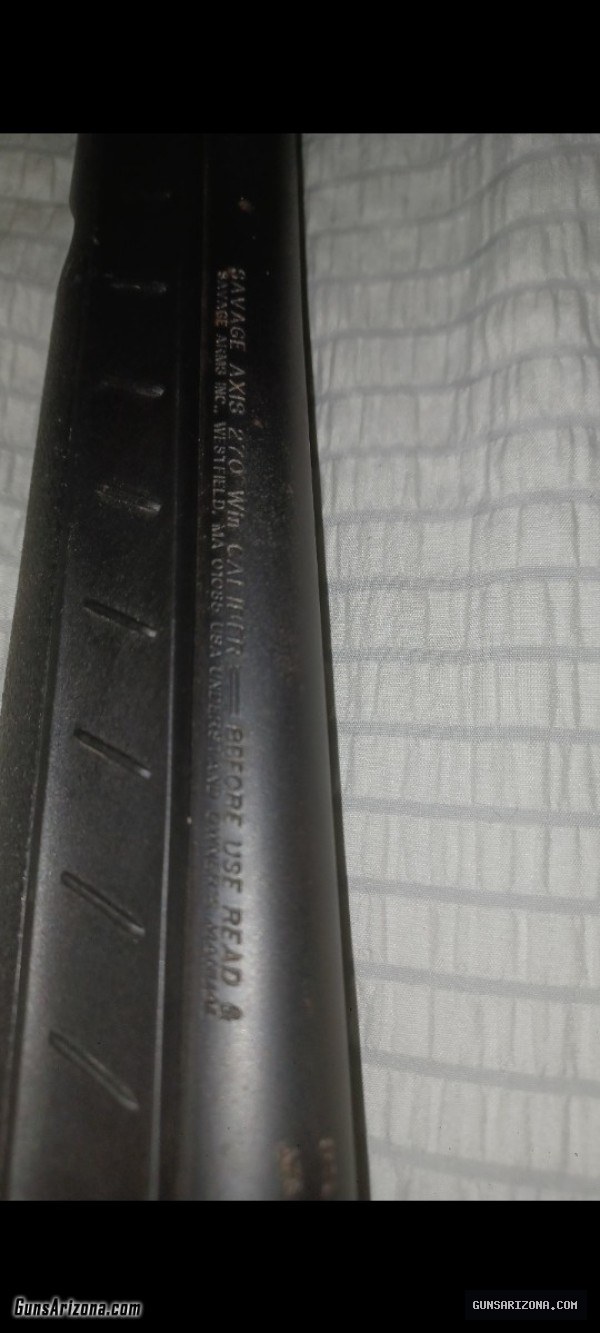 Savage axis 270