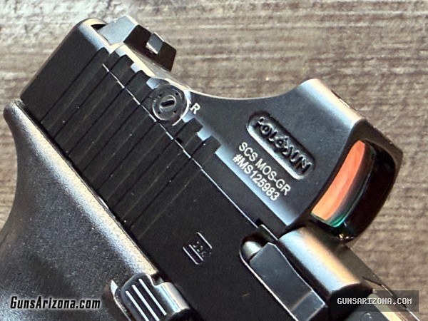 Glock 19 GEN5 MOS + Holosun SCS optic... LIKE NEW!